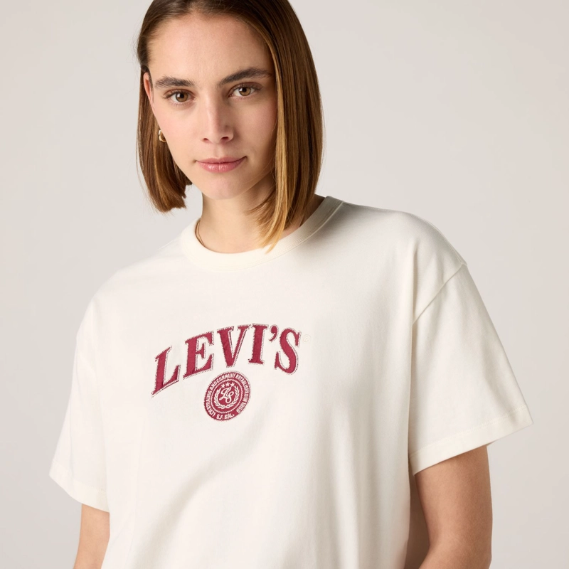 POLERA MUJER VINTAGE TEE BEIGE LEVIS 005OY-0054 - 4