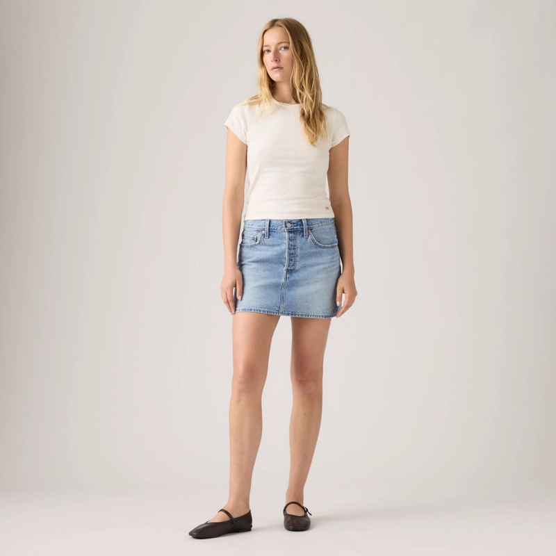 FALDA MUJER ICON SKIRT AZUL LEVIS A4694-0082 - 1