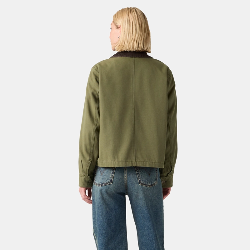 CHAQUETA MUJER BREE CROPPED CHORE VERDE LEVIS 006S6-0001 - 2