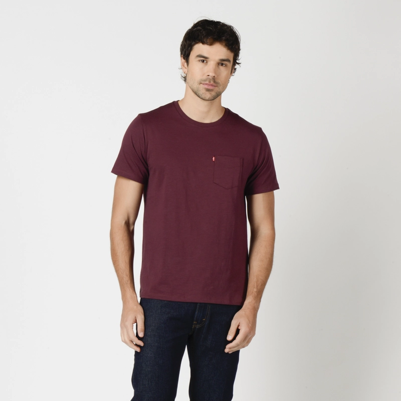 POLERA HOMBRE CLASSIC POCKET TEE BURDEO LEVIS 19342-0526 L