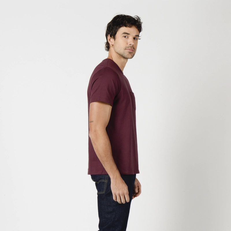 POLERA HOMBRE CLASSIC POCKET TEE BURDEO LEVIS 19342-0526 - 2