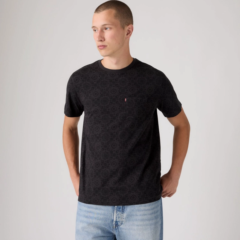 POLERA HOMBRE CLASSIC POCKET TEE NEGRO LEVIS 19342-0527 - 3