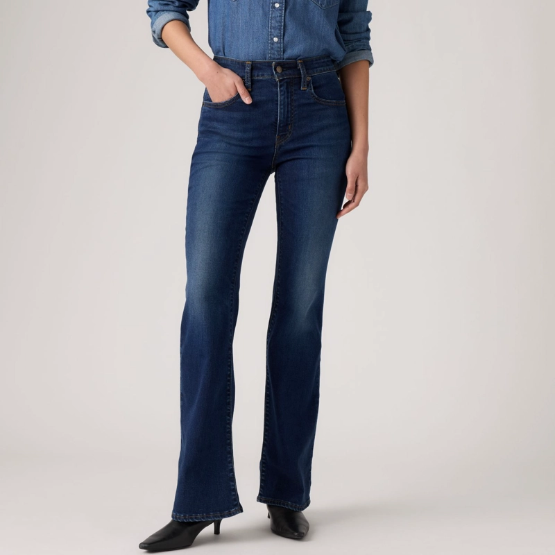 JEANS MUJER 726 HR FLARE AZUL LEVIS A3410-0202 - 1