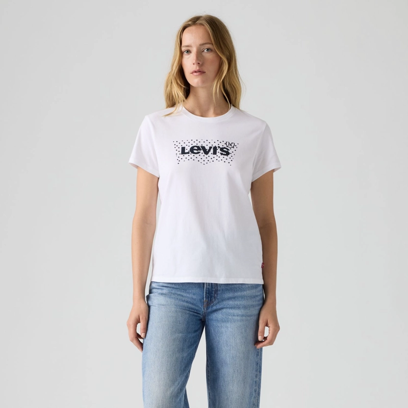 POLERA MUJER THE PERFECT TEE BLANCO LEVIS 17369-3554 - 1