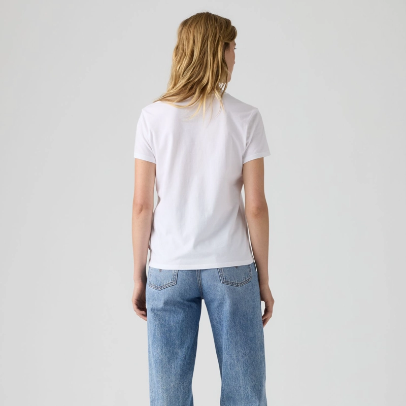 POLERA MUJER THE PERFECT TEE BLANCO LEVIS 17369-3554 - 2