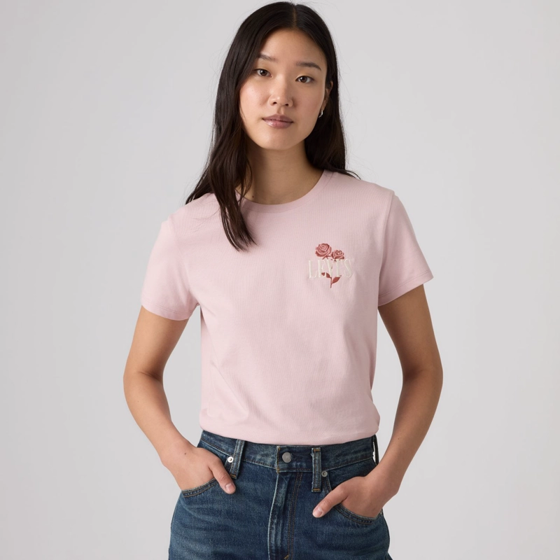 POLERA MUJER THE PERFECT TEE ROSADO LEVIS 17369-3553 - 3