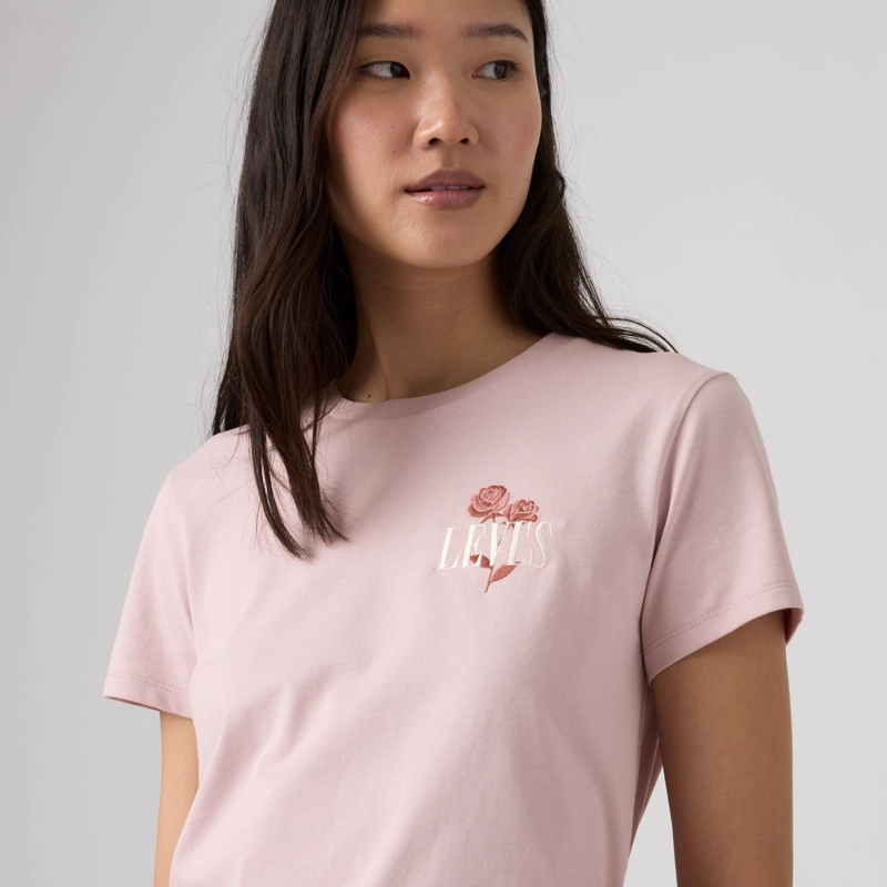 POLERA MUJER THE PERFECT TEE ROSADO LEVIS 17369-3553 - 4