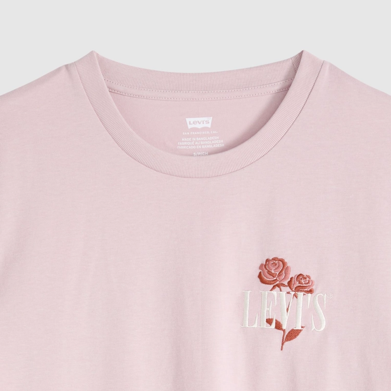 POLERA MUJER THE PERFECT TEE ROSADO LEVIS 17369-3553 - 5