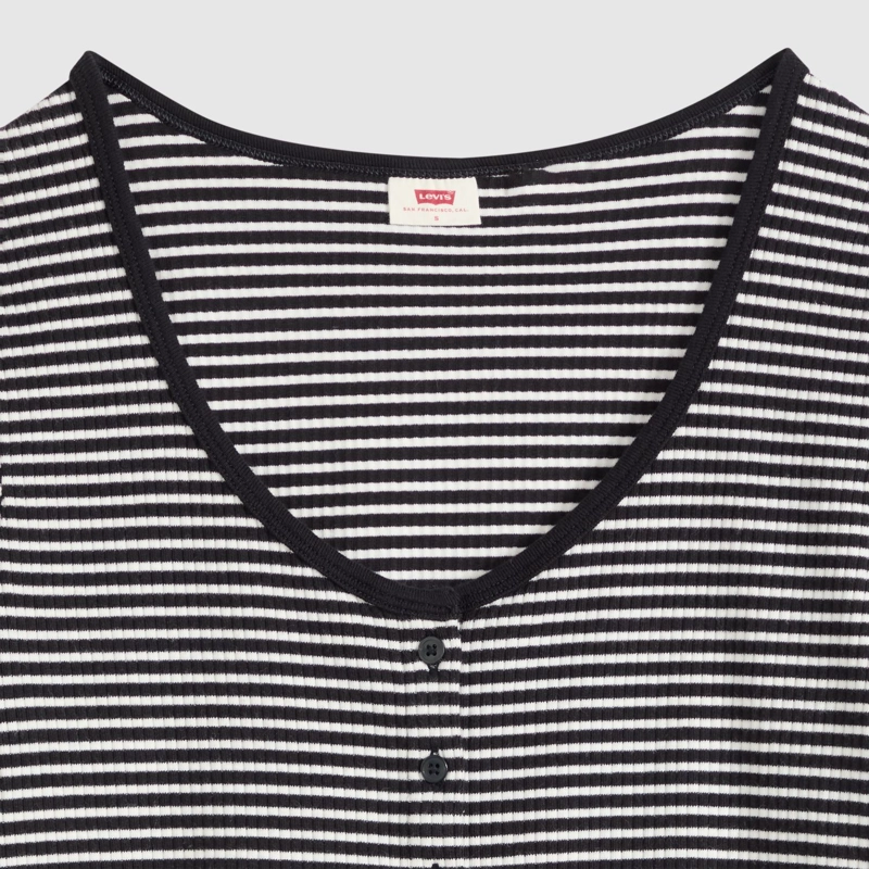 POLERA MUJER AUSTEN BUTTON THROUGH NEGRO LEVIS 0087U-0004 - 5