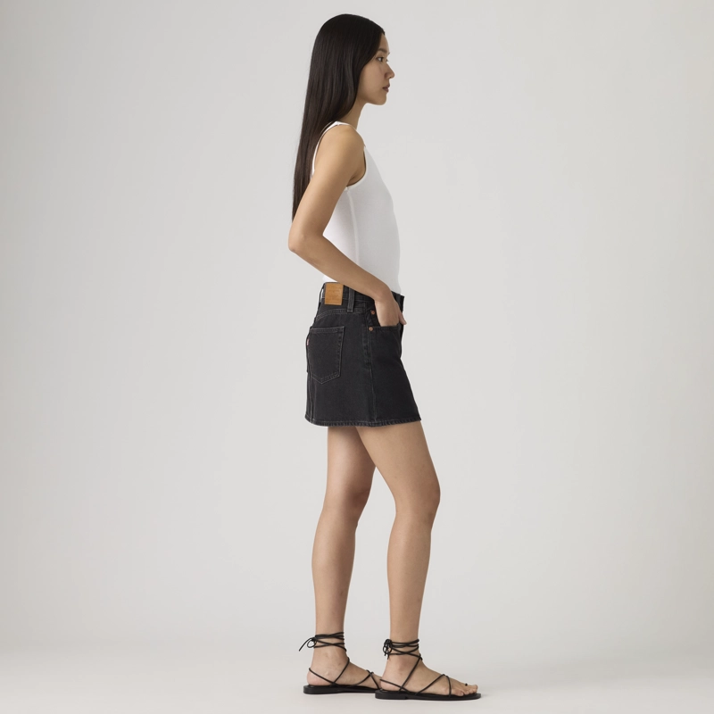 FALDA MUJER ICON SKIRT NEGRO LEVIS A4694-0063 - 3