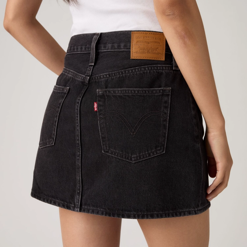 FALDA MUJER ICON SKIRT NEGRO LEVIS A4694-0063 - 5