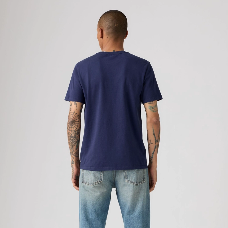 POLERA HOMBRE GRAPHIC CREWNECK TEE AZUL LEVIS 22491-2171 - 2