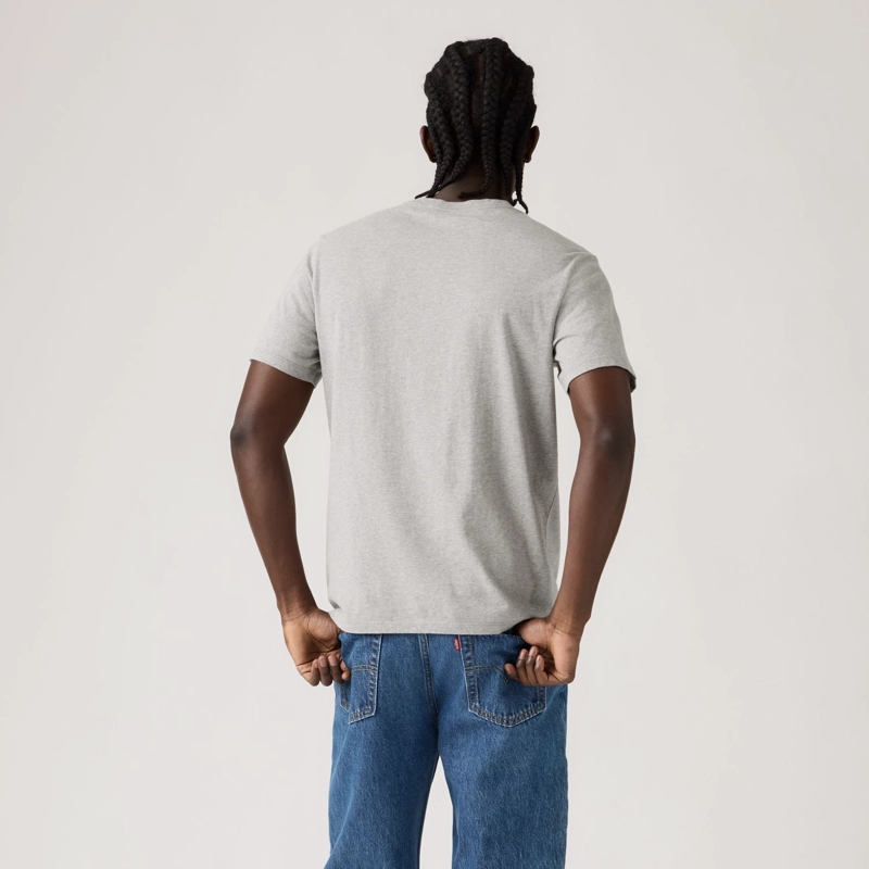 POLERA HOMBRE GRAPHIC CREWNECK TEE GRIS LEVIS 22491-2181 - 2