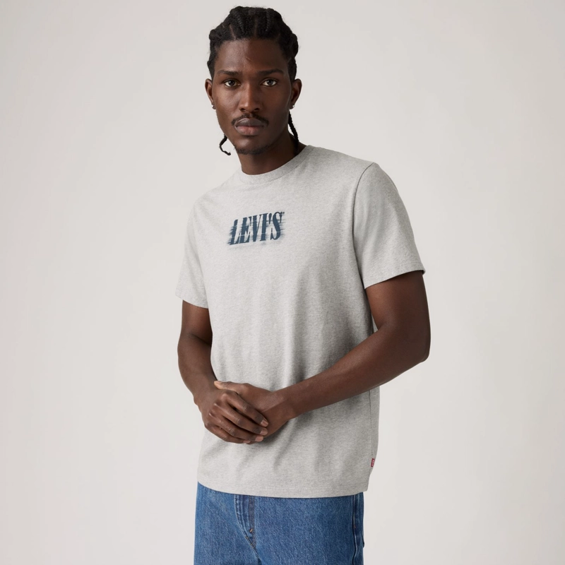 POLERA HOMBRE GRAPHIC CREWNECK TEE GRIS LEVIS 22491-2181 - 3