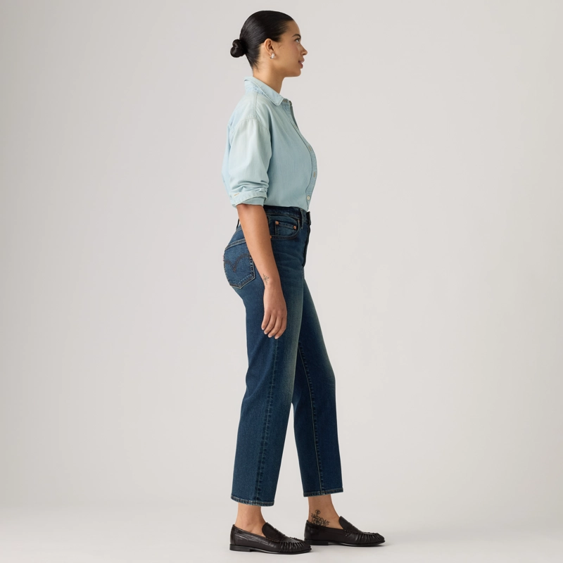 JEANS MUJER RIBCAGE STRAIGHT ANKLE AZUL LEVIS 72693-0301 - 3