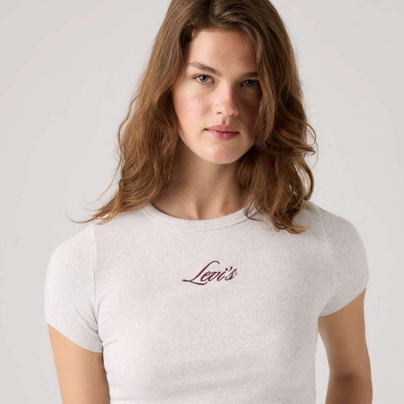 POLERA MUJER THE PERFECT TEE BEIGE LEVIS 17369-3505 - 4