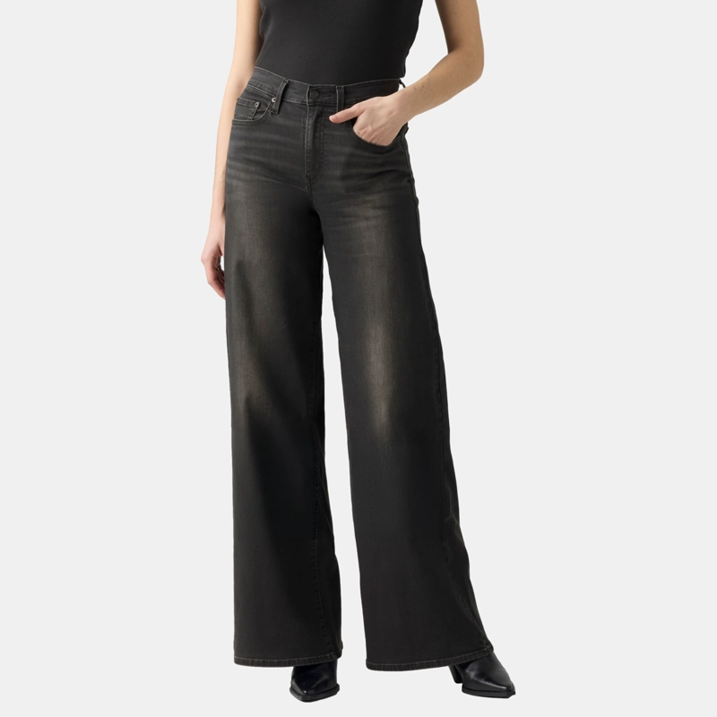 JEANS MUJER 728 HR WIDE LEG GRIS LEVIS 0039B-0037 - 1