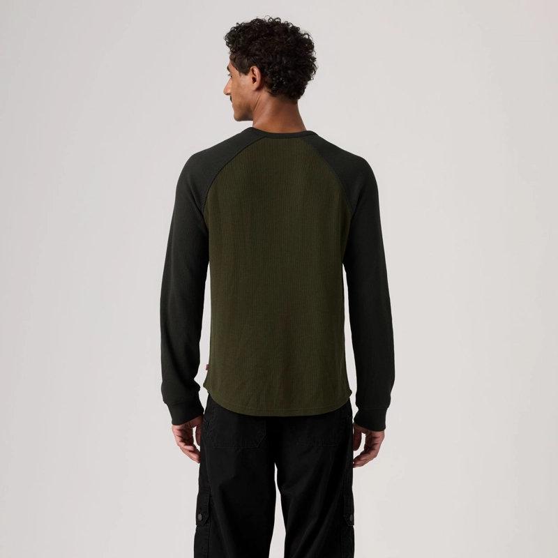 POLERA HOMBRE THERMAL RAGLAN CREW LS MULTICOLOR LEVIS A0645-0049 - 2