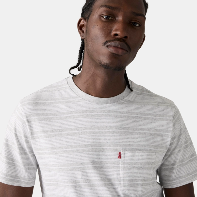POLERA HOMBRE SS CLASSIC POCKET TEE GRIS LEVIS 19342-0521 - 3