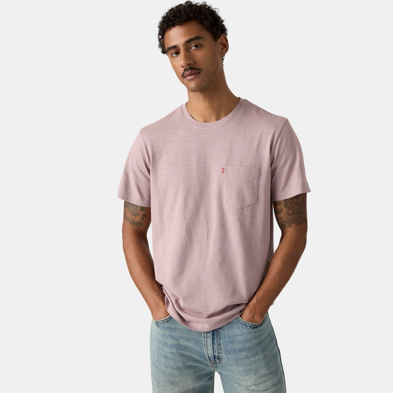 POLERA HOMBRE SS CLASSIC POCKET TEE ROSADO LEVIS 19342-0532 - 3