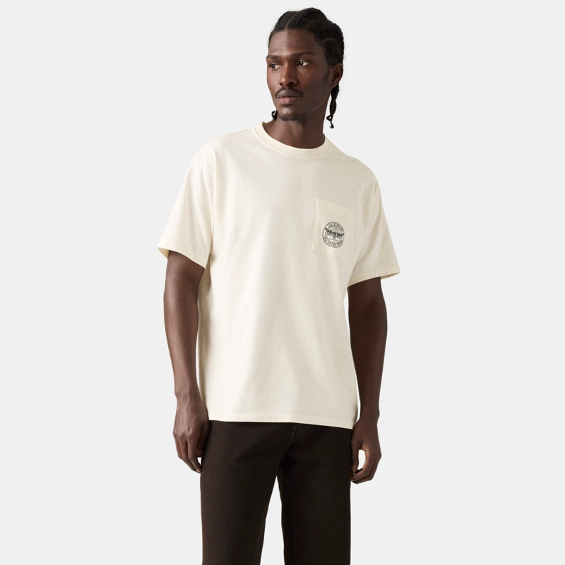 POLERA HOMBRE VINTAGE FIT POCKET TEE BEIGE LEVIS 005HV-0002 - 1