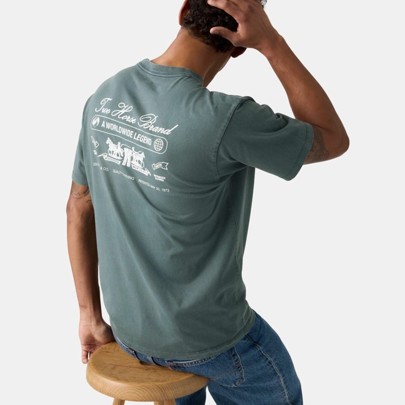 POLERA HOMBRE GRAPHIC VINTAGE FIT POCKET TEE GRIS LEVIS 005HV-0003 - 4