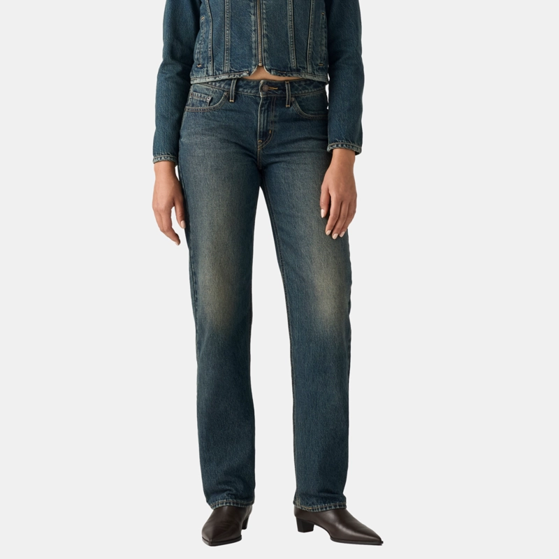 JEANS MUJER LOW STRAIGHT AZUL LEVIS 0083P-0009 - 1