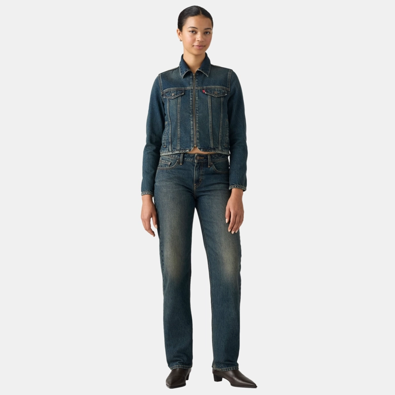 JEANS MUJER LOW STRAIGHT AZUL LEVIS 0083P-0009 - 4