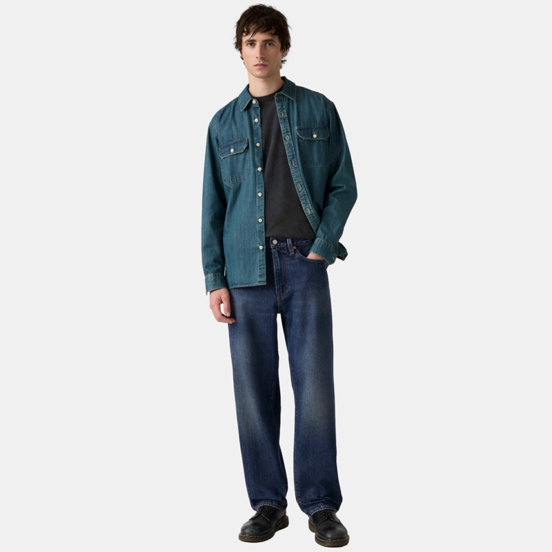 JEANS HOMBRE 568 LOOSE STRAIGHT AZUL LEVIS 29037-0158 - 5