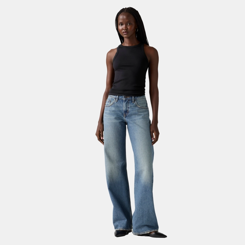 JEANS MUJER LOW LOOSE AZUL LEVIS A5566-0028 - 4