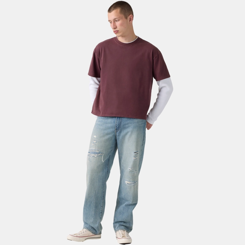 JEANS HOMBRE 568 LOOSE STRAIGHT CELESTE LEVIS 29037-0161 - 5