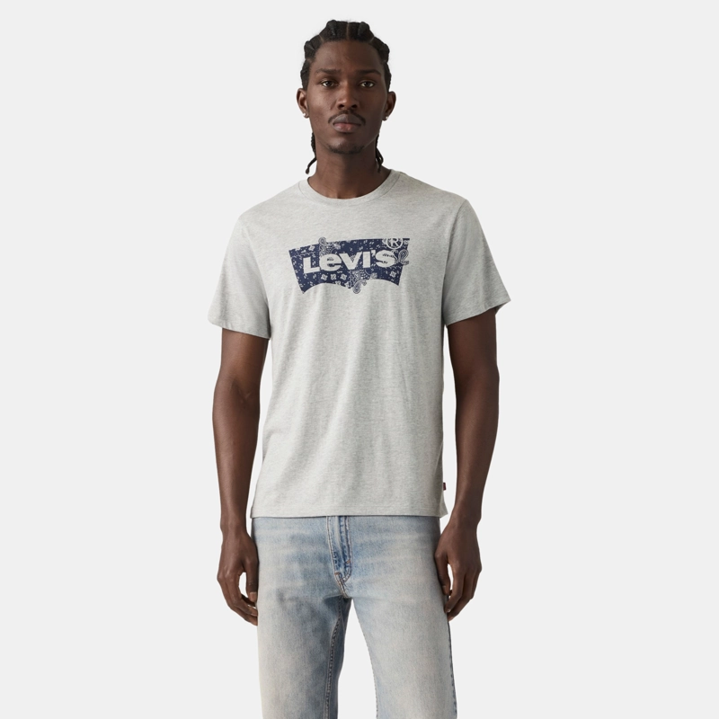 POLERA HOMBRE GRAPHIC CREWNECK TEE GRIS LEVIS 22491-2156 - 1