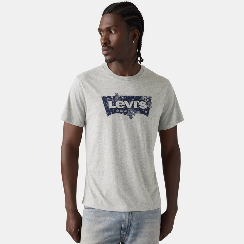 POLERA HOMBRE GRAPHIC CREWNECK TEE GRIS LEVIS 22491-2156 - 3