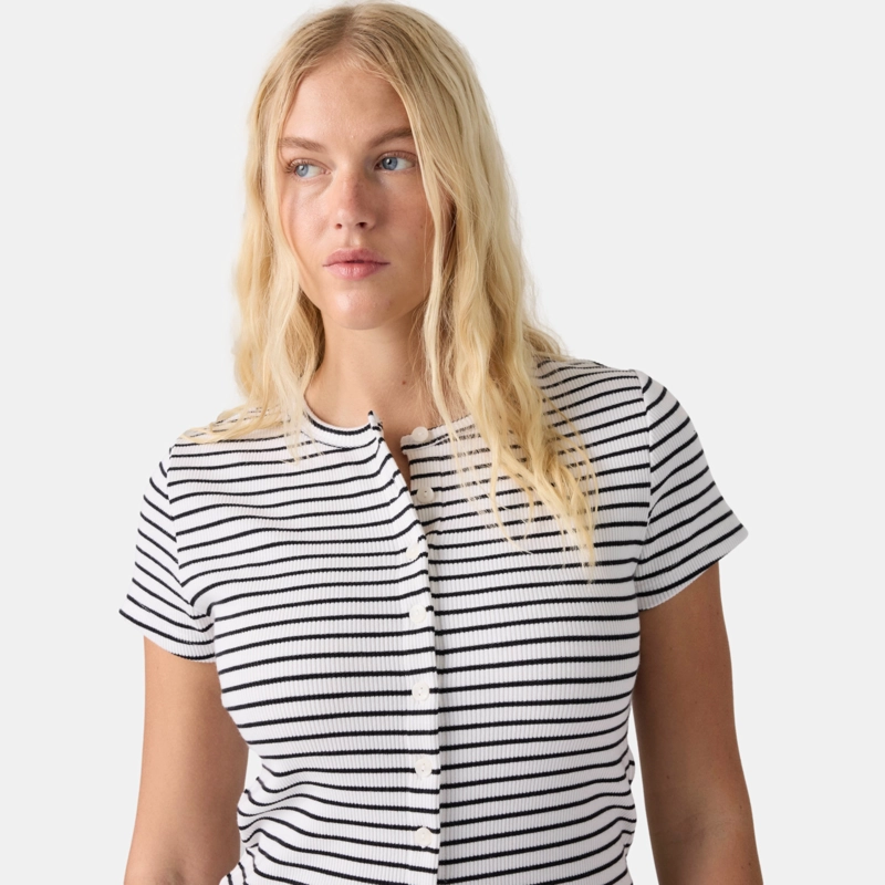 POLERA MUJER RORY BUTTON THROUGH SS MULTICOLOR LEVIS 0086M-0003 - 4