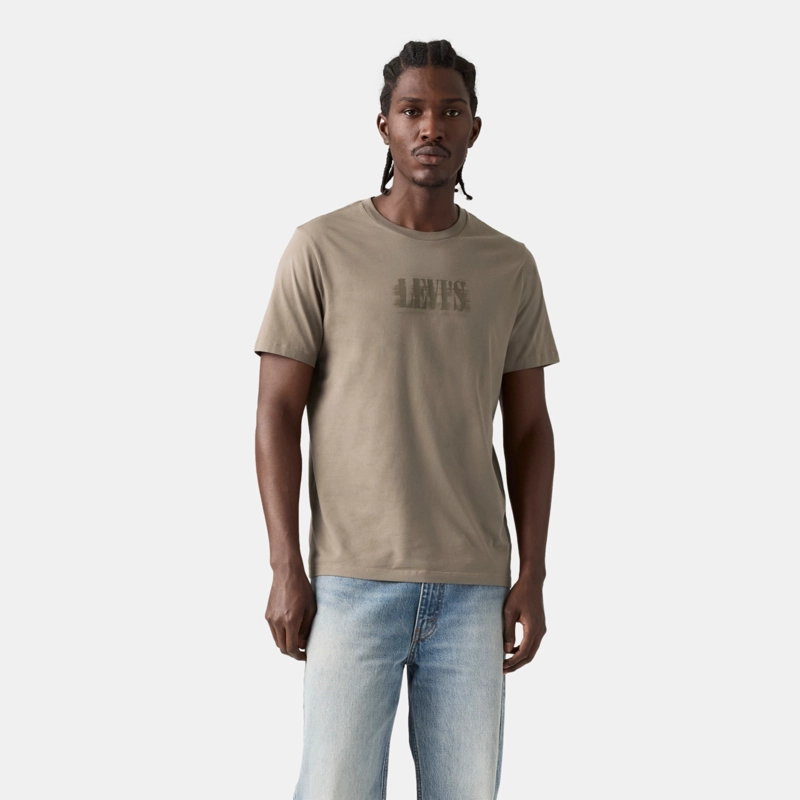 POLERA HOMBRE GRAPHIC CREWNECK TEE CAFE LEVIS 22491-2180 - 1