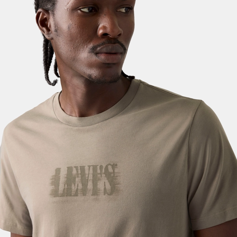 POLERA HOMBRE GRAPHIC CREWNECK TEE CAFE LEVIS 22491-2180 - 4