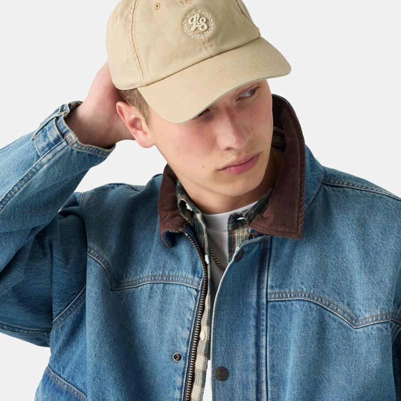 GORRO HOMBRE VARSITY BASEBALL CAP BEIGE LEVIS 0080W-0001 - 1