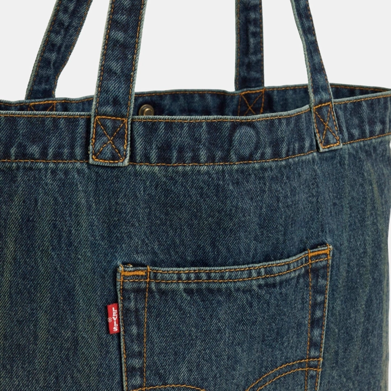 BOLSO MUJER S TOTE AZUL LEVIS 005FV-0005 - 4