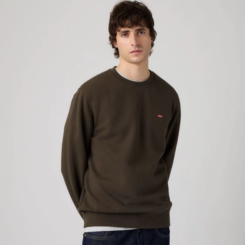POLERON HOMBRE CORE CREW SWEATSHIRT CAFE LEVIS 34257-0080 - 3