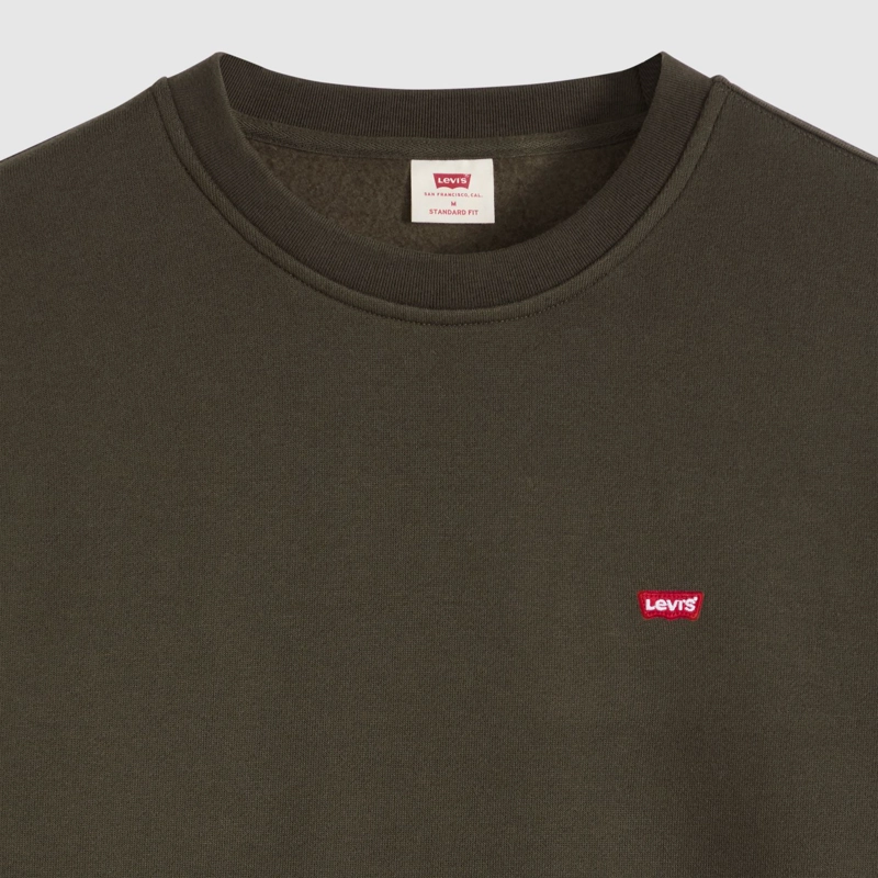 POLERON HOMBRE CORE CREW SWEATSHIRT CAFE LEVIS 34257-0080 - 5