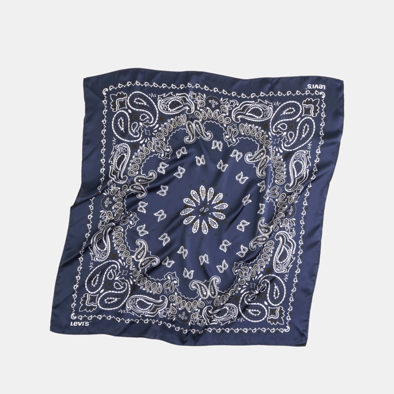 BANDANA MUJER SATIN BANDANA AZUL LEVIS 005G0-0005 - 2