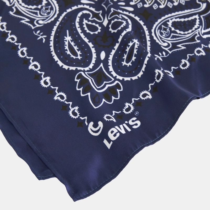 BANDANA MUJER SATIN BANDANA AZUL LEVIS 005G0-0005 - 4