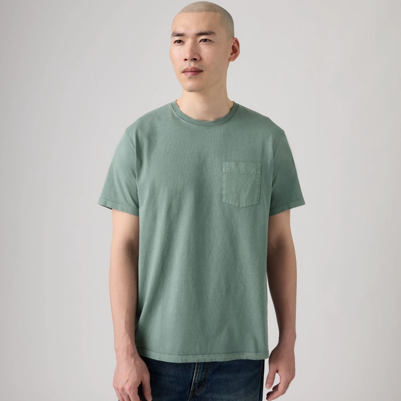 POLERA HOMBRE THE POCKET TEE VERDE LEVIS 005H0-0049 - 3