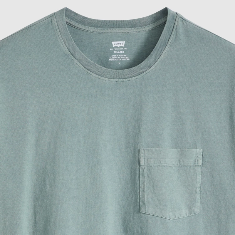 POLERA HOMBRE THE POCKET TEE VERDE LEVIS 005H0-0049 - 5