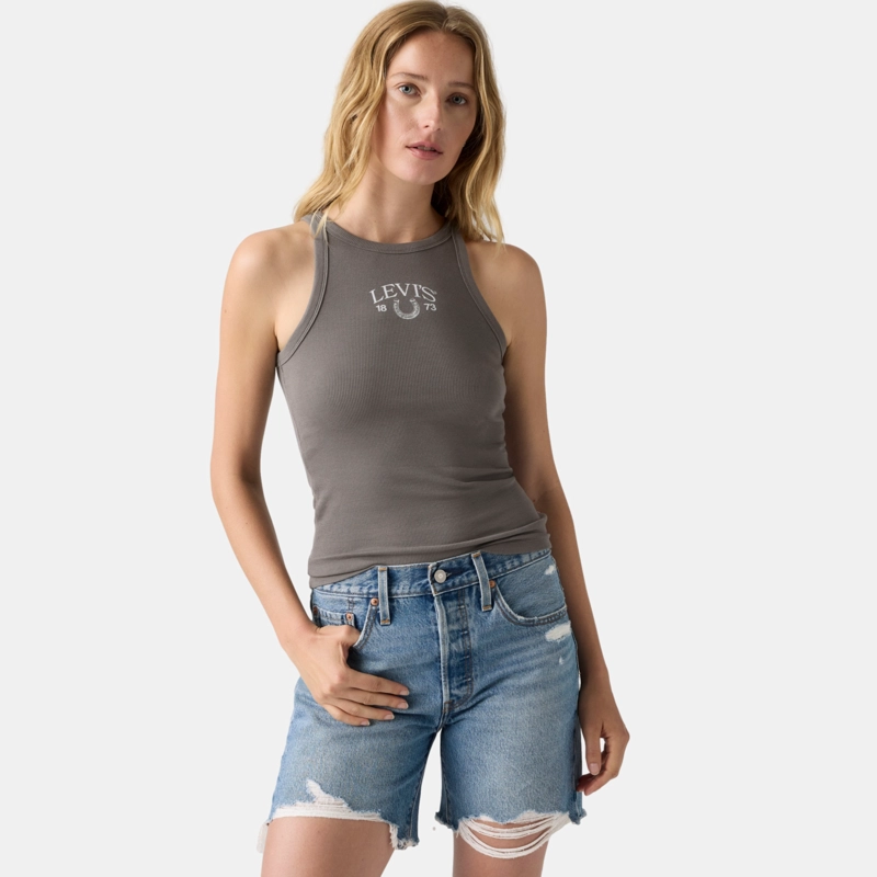 POLERA MUJER GR HAYES RACER TANK GRIS LEVIS 008CS-0006 - 4