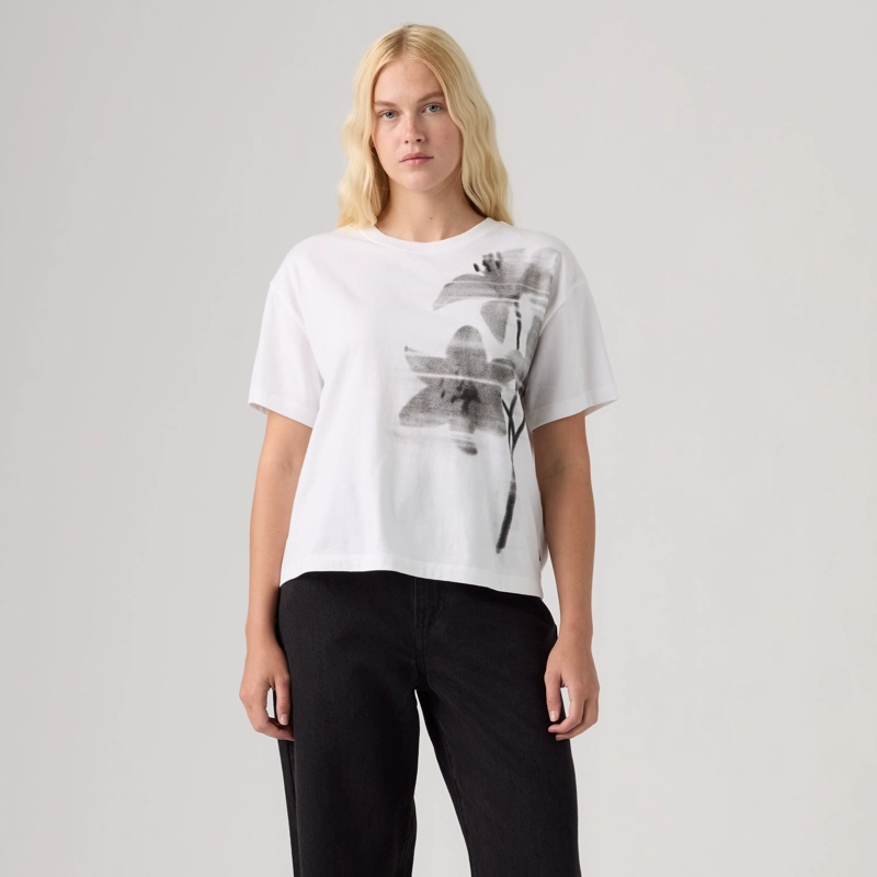 POLERA MUJER GR ANYDAY TEE BLANCO LEVIS 005HP-0017 - 1