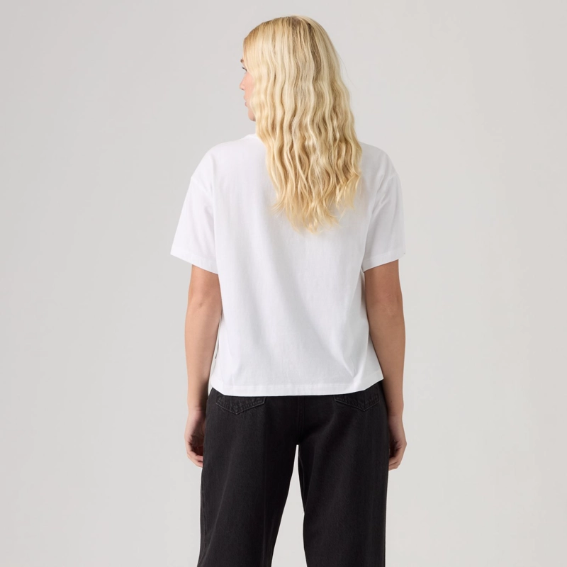 POLERA MUJER GR ANYDAY TEE BLANCO LEVIS 005HP-0017 - 2
