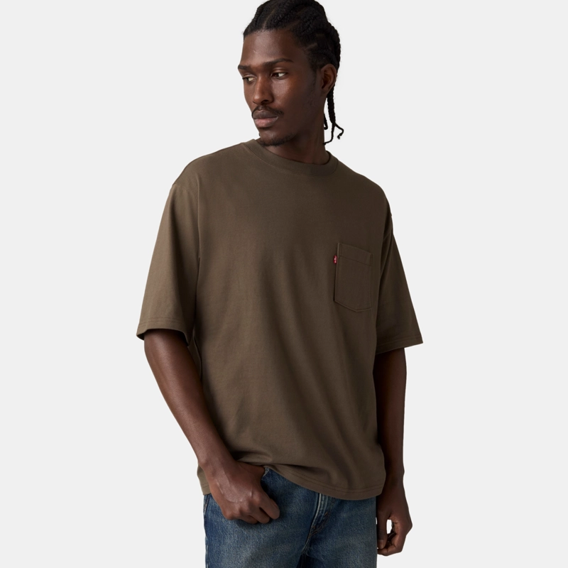 POLERA HOMBRE HALF SLV PKT TEE CAFE LEVIS 005OB-0014 - 3
