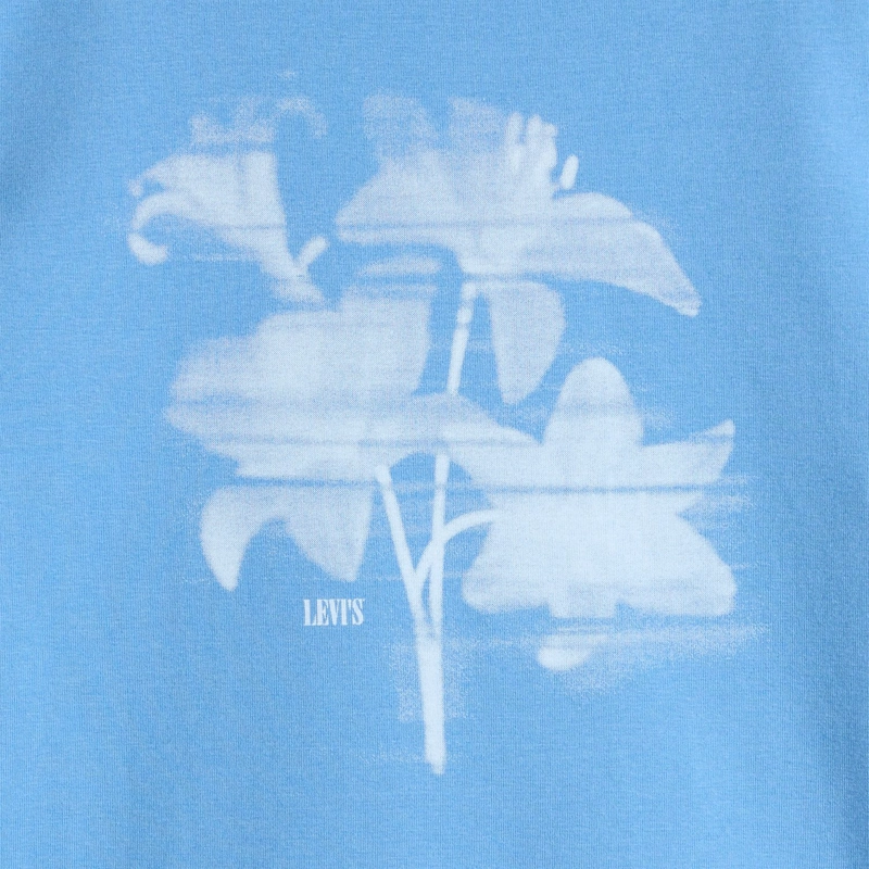 POLERA MUJER GR HAYES SS TEE CELESTE LEVIS 008A8-0006 - 5