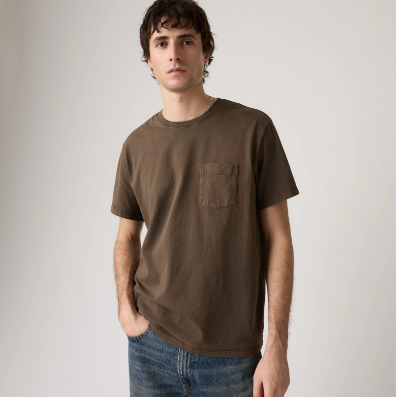 POLERA HOMBRE THE POCKET TEE CAFE LEVIS 005H0-0053 - 3